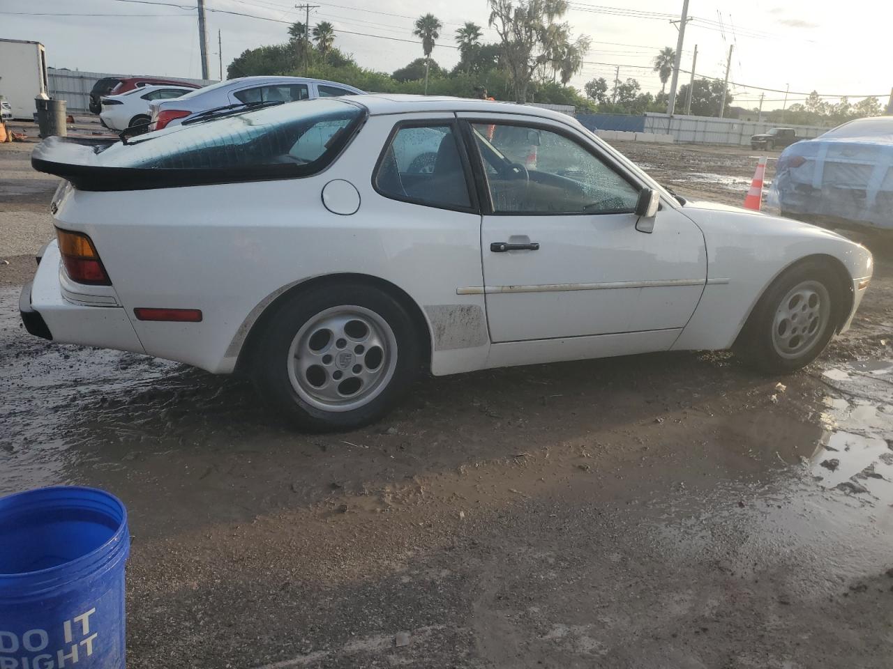 PORSCHE 944 1987 white  gas WP0AB0948HN473051 photo #4