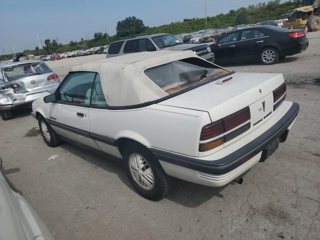 PONTIAC SUNBIRD LE 1990 white  gas 1G2JB34K3L7601043 photo #3