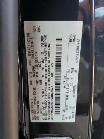2019 FORD ESCAPE SEL - 1FMCU0HD1KUB38677