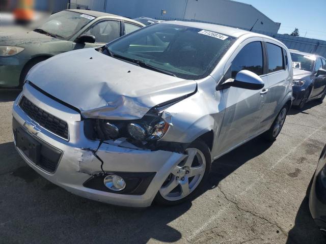 CHEVROLET SONIC LTZ 2014 gray  gas 1G1JE6SB9E4130391 photo #1