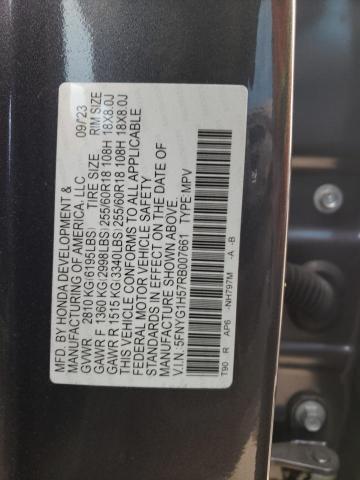 2024 HONDA PILOT EXL - 5FNYG1H57RB007661