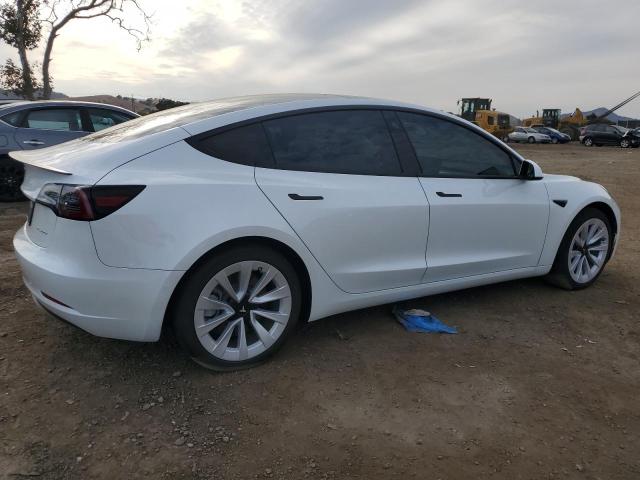 VIN 5YJ3E1EB8NF321369 2022 TESLA MODEL 3 no.3