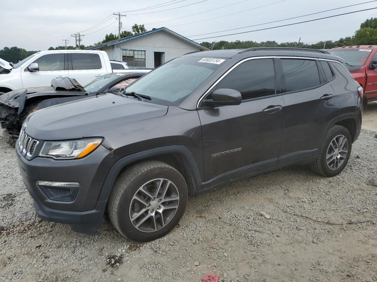 Lot #2952816750 2020 JEEP COMPASS LA