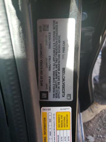 2021 CHEVROLET SPARK - KL8CD6SA7MC713288