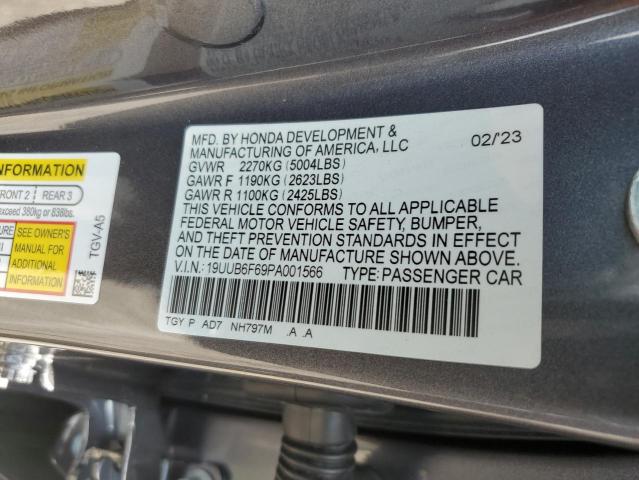 VIN 19UUB6F69PA001566 2023 Acura TLX, Advance no.12