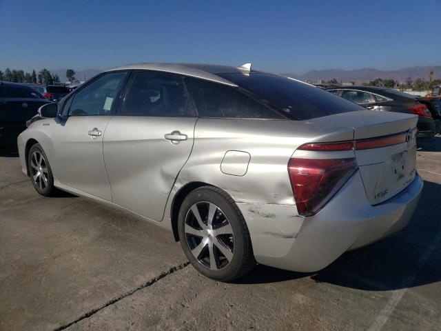 TOYOTA MIRAI 2018 silver  hydrogen fuel cell JTDBVRBD0JA003927 photo #3