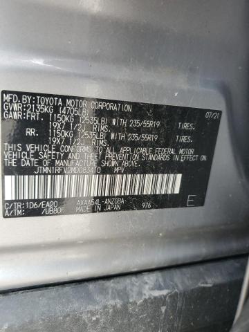 2021 TOYOTA RAV4 LIMIT - JTMN1RFV2MD083410