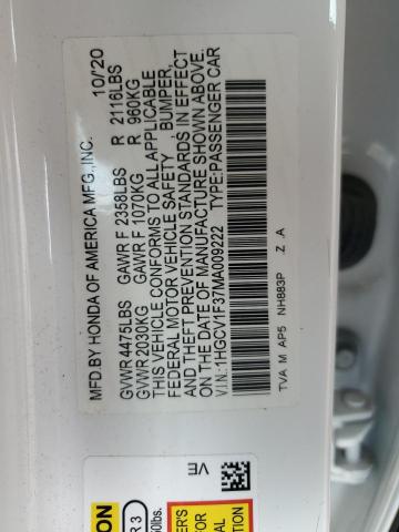 2021 HONDA ACCORD SPO - 1HGCV1F37MA009222