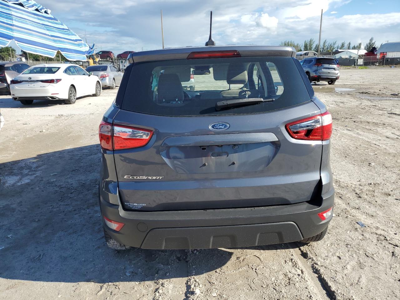 Lot #2906988141 2021 FORD ECOSPORT S