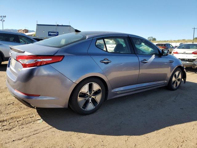 KIA OPTIMA HYB 2011 blue  hybrid engine KNAGM4AD5B5000428 photo #4