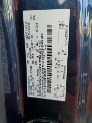 2016 FORD F150 SUPER - 1FTEX1E85GFA83230
