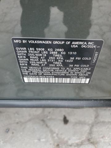 2024 VOLKSWAGEN ATLAS PEAK 1V2CR2CA1RC575463