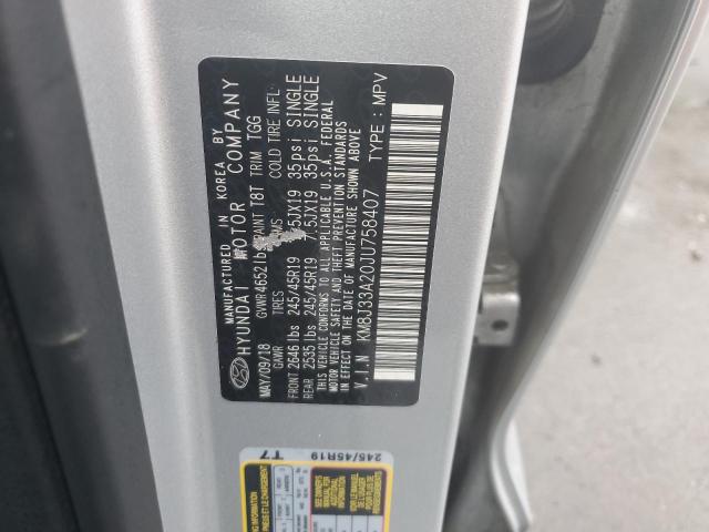 2018 HYUNDAI TUCSON VAL - KM8J33A20JU758407