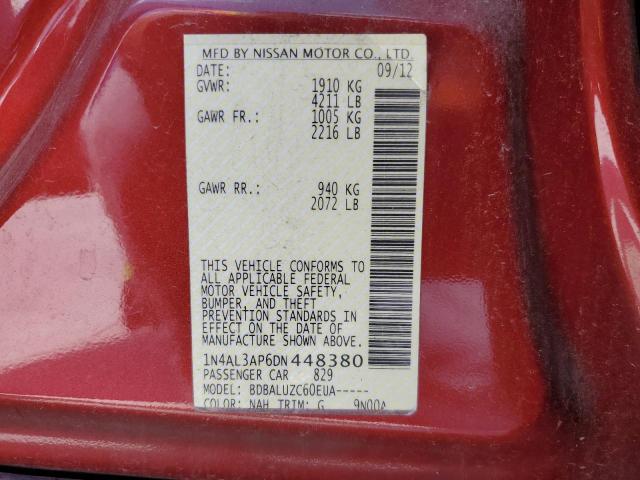 VIN 1N4AL3AP6DN448380 2013 Nissan Altima, 2.5 no.13