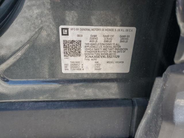 2020 CHEVROLET EQUINOX LS - 3GNAXSEVXLS527029