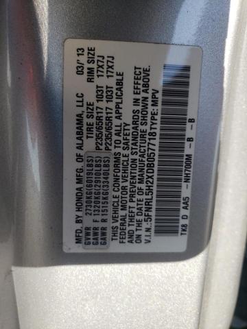 VIN 5FNRL5H2XDB057718 2013 Honda Odyssey, LX no.13