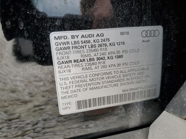 VIN WA1BNAFY2J2232273 2018 Audi Q5, Premium Plus no.13