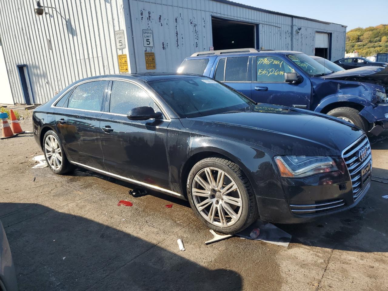 Lot #2895577419 2014 AUDI A8 L QUATT