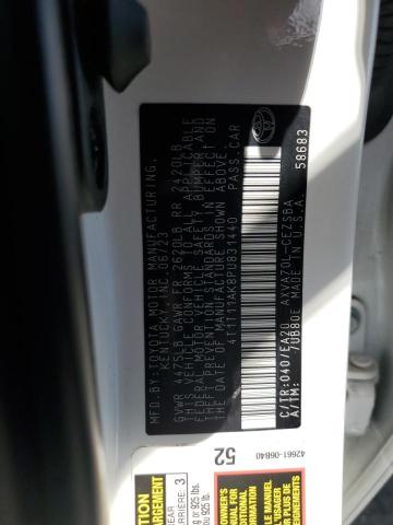 2023 TOYOTA CAMRY SE N - 4T1T11AK8PU831440