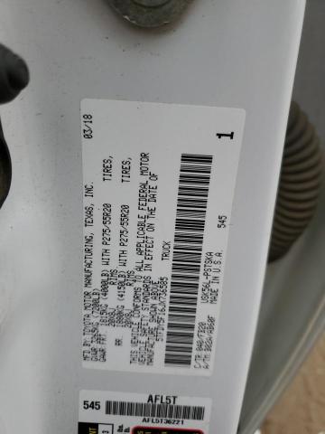 2018 TOYOTA TUNDRA SR5 - 5TFDY5F16JX736585