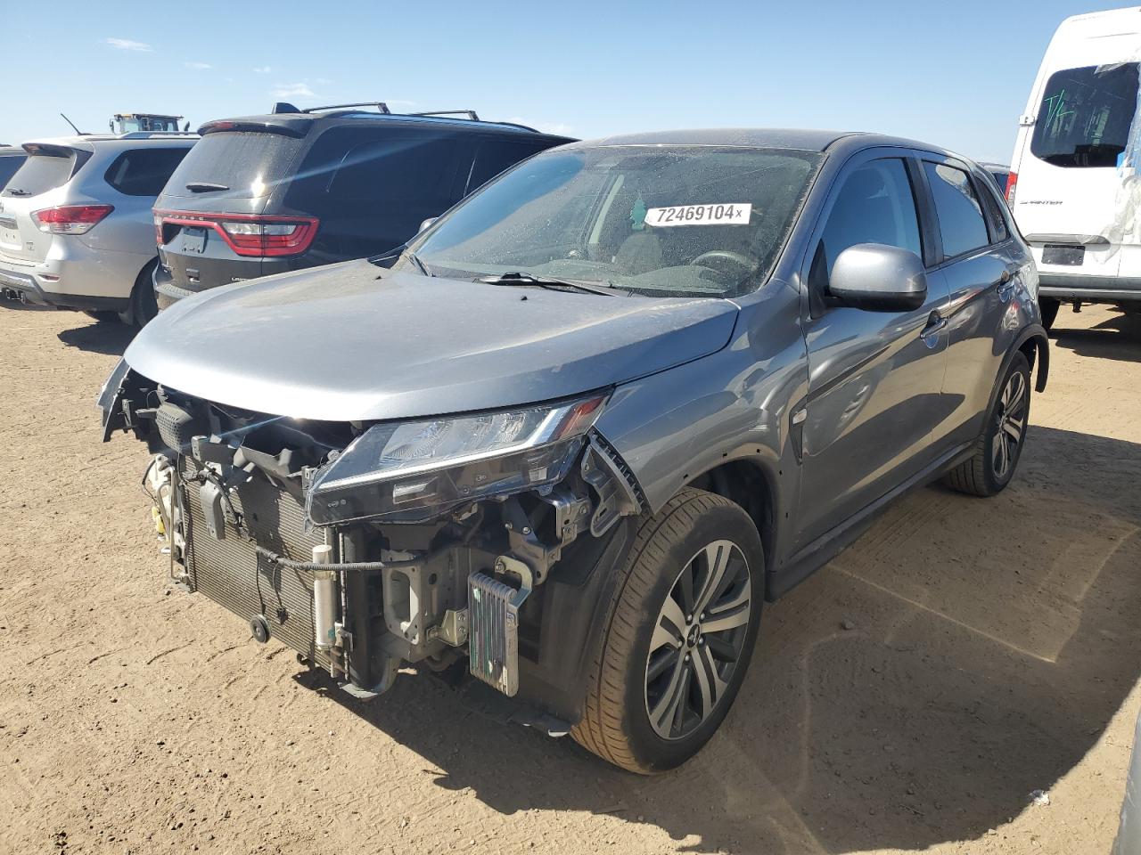 Lot #2919373385 2021 MITSUBISHI OUTLANDER