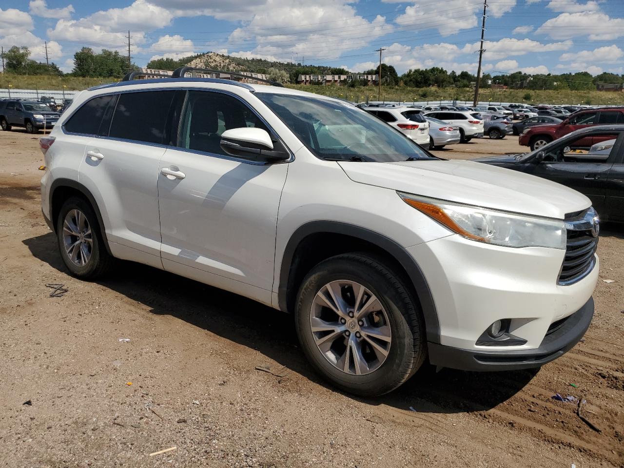 Lot #2836270632 2015 TOYOTA HIGHLANDER