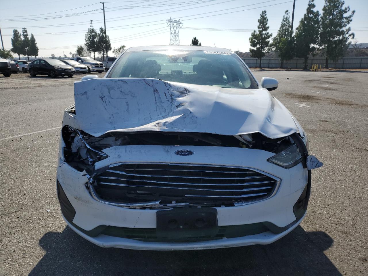 Lot #2988809672 2020 FORD FUSION SE