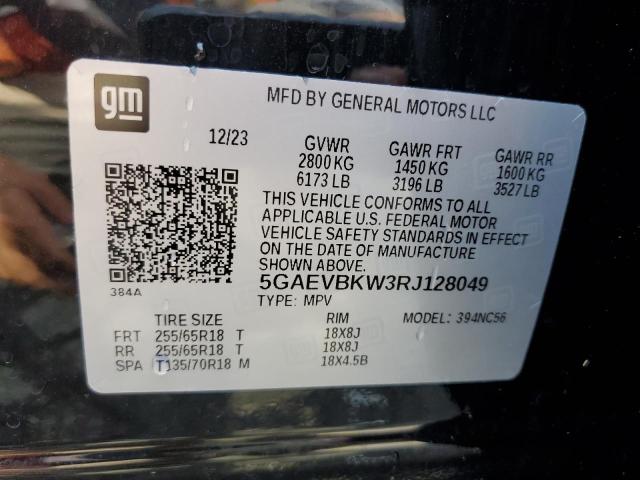 2024 BUICK ENCLAVE PR - 5GAEVBKW3RJ128049