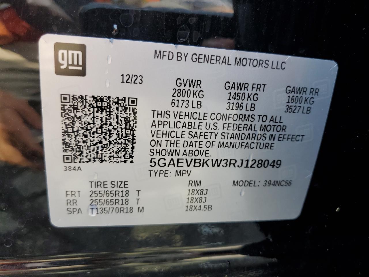 Lot #2914788793 2024 BUICK ENCLAVE PR