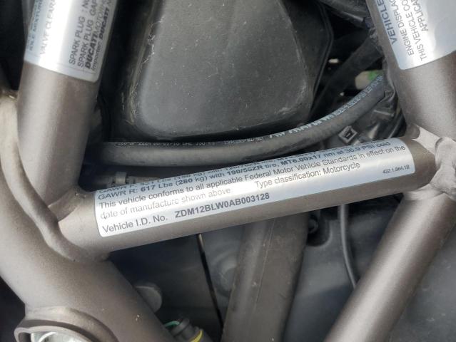2010 DUCATI MULTISTRAD ZDM12BLW0AB003128