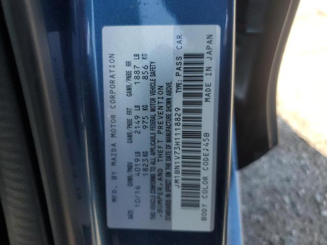 2017 MAZDA 3 TOURING - JM1BN1V73H1118829