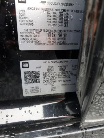 2023 CHEVROLET SILVERADO - 1GCUDJEL5PZ103757