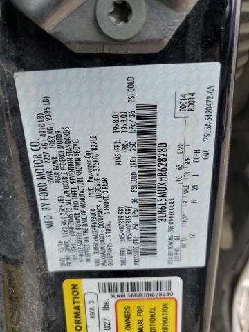 2017 LINCOLN MKZ HYBRID - 3LN6L5MUXHR628280