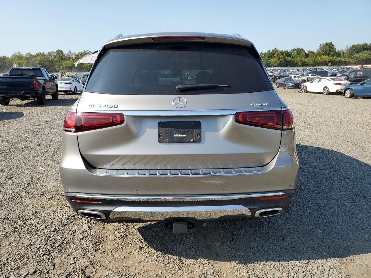 Lot #2962328036 2020 MERCEDES-BENZ GLS 450 4M