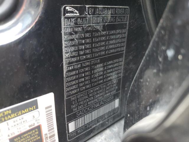 2018 JAGUAR F-PACE PRE - SADCK2FN4JA255658