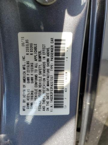 VIN 1HGCR2F53FA207357 2015 Honda Accord, Sport no.13