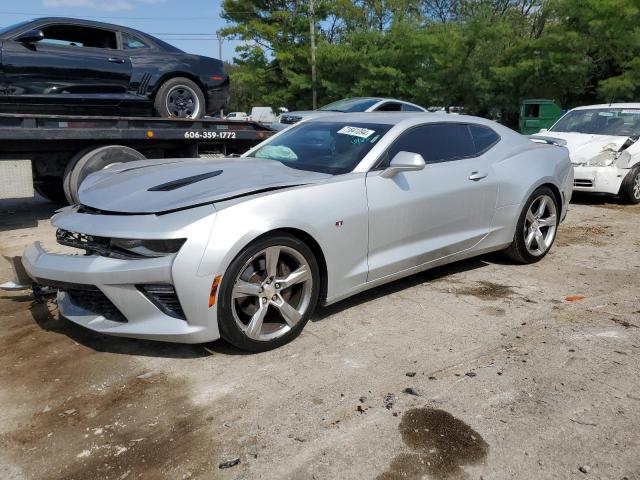 CHEVROLET CAMARO SS 2018 silver  gas 1G1FF1R72J0133707 photo #1