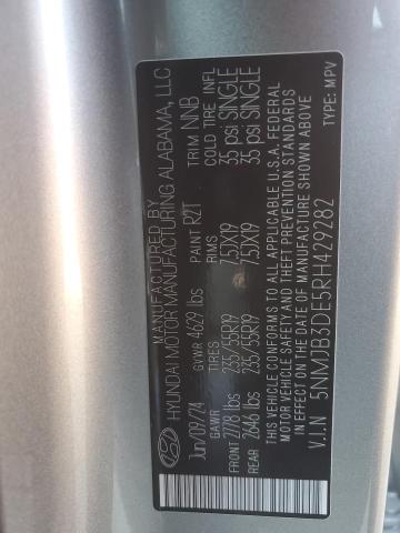 2024 HYUNDAI TUCSON SEL - 5NMJB3DE5RH429282