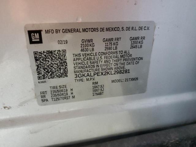 VIN 3GKALPEX2KL298281 2019 GMC Terrain, Slt no.12