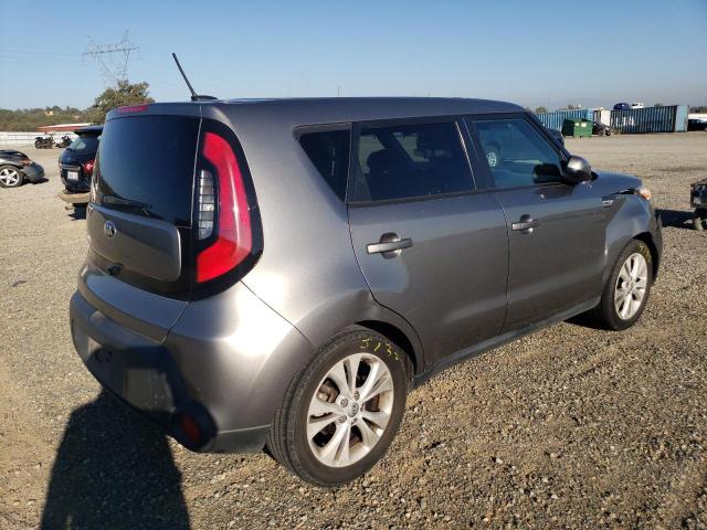 KIA SOUL + 2015 gray  gas KNDJP3A50F7159712 photo #4