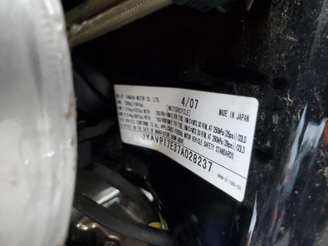2007 YAMAHA XV1700 A JYAVP17E37A028237