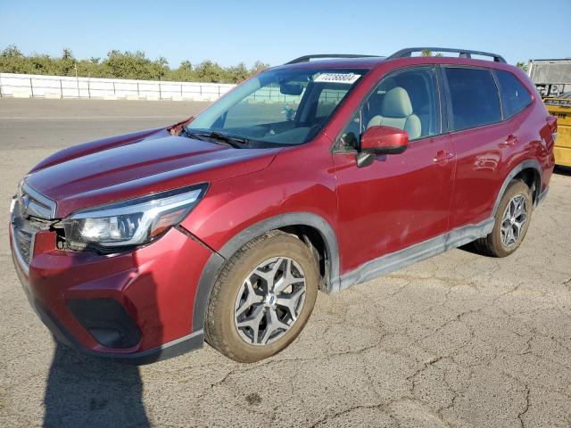 SUBARU FORESTER P 2019 burgundy  gas JF2SKAGC8KH408938 photo #1