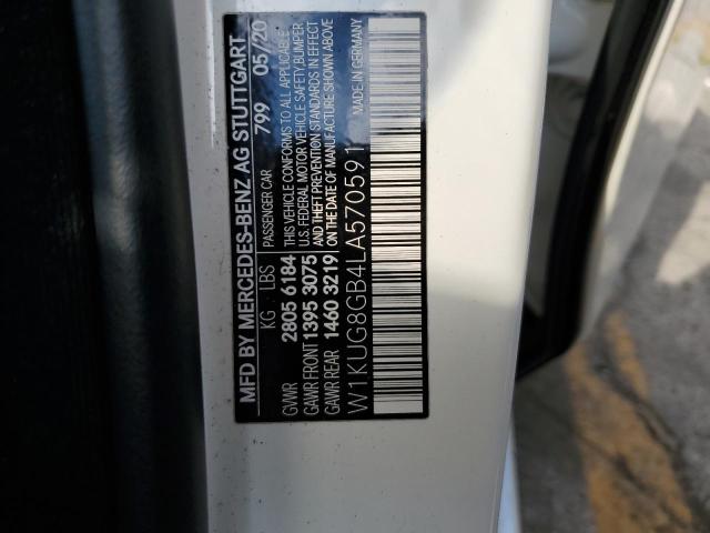 2020 MERCEDES-BENZ S 560 4MAT - W1KUG8GB4LA570591