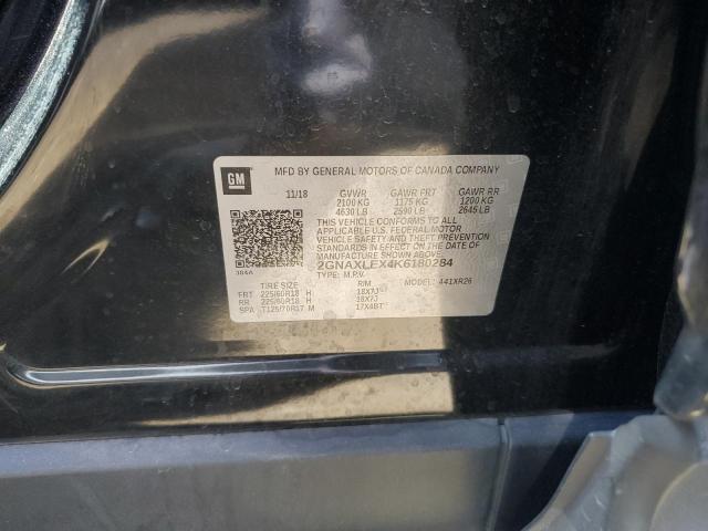 2019 CHEVROLET EQUINOX LT - 2GNAXLEX4K6180284