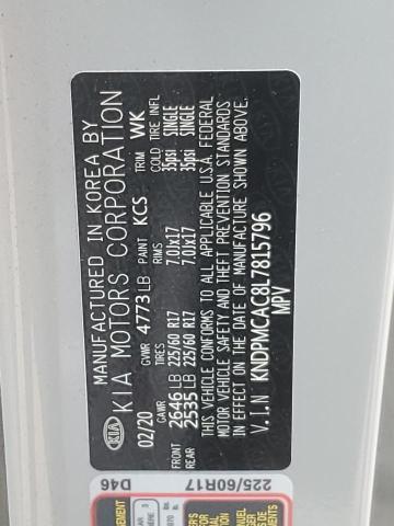 2020 KIA SPORTAGE L - KNDPMCAC8L7815796