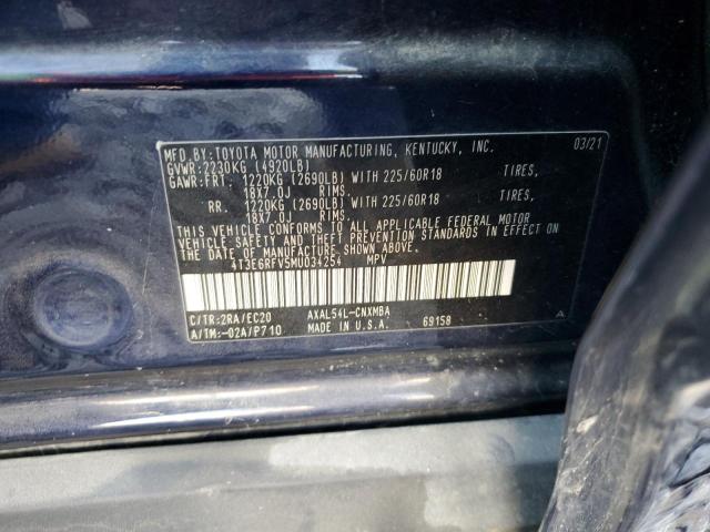 2021 TOYOTA RAV4 XSE - 4T3E6RFV5MU034254