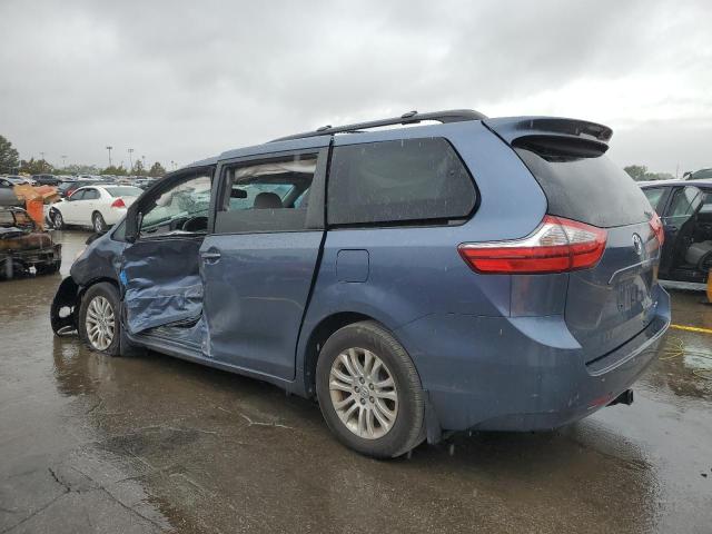 TOYOTA SIENNA XLE 2017 blue  gas 5TDYZ3DC6HS791190 photo #3