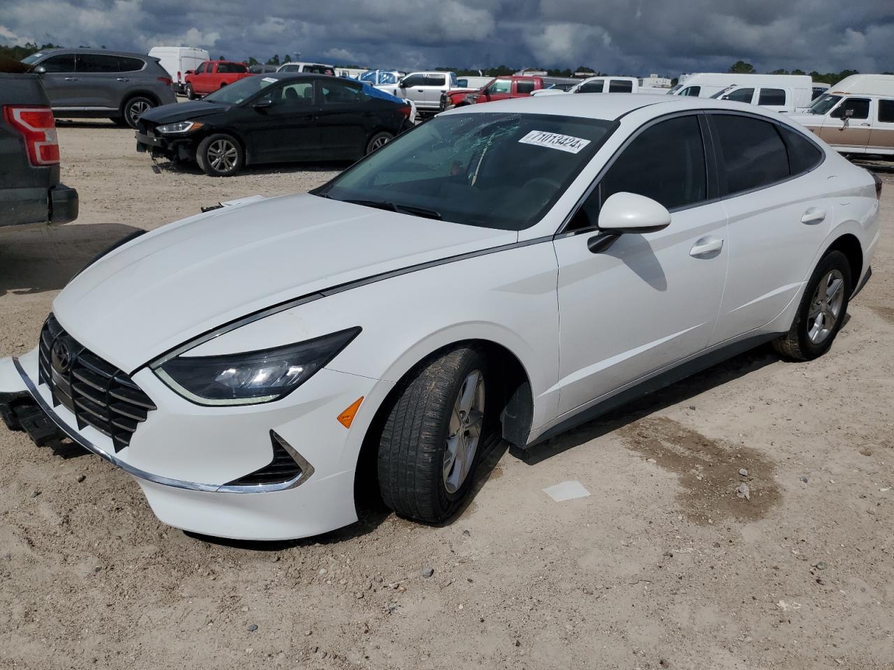 Lot #3030617092 2021 HYUNDAI SONATA SE