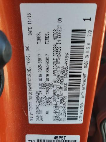 2017 TOYOTA TACOMA DOU - 5TFCZ5AN2HX063775
