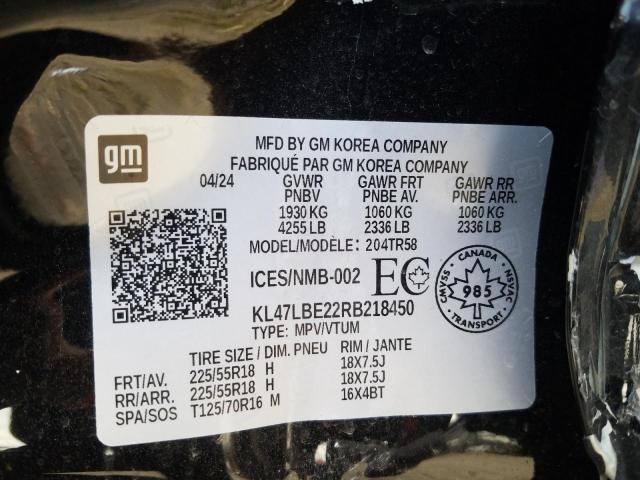 2024 BUICK ENVISTA SP - KL47LBE22RB218450